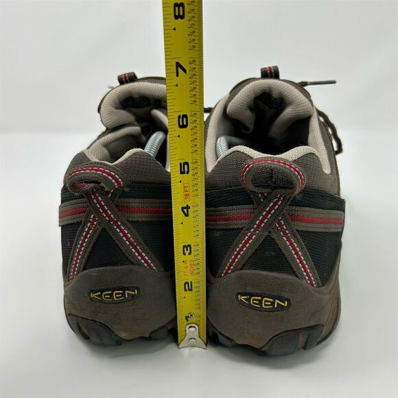 KEEN Targhee II Men's Waterproof Hiking Boots Brown Leather Size 13 Durable - Picture 10 of 15